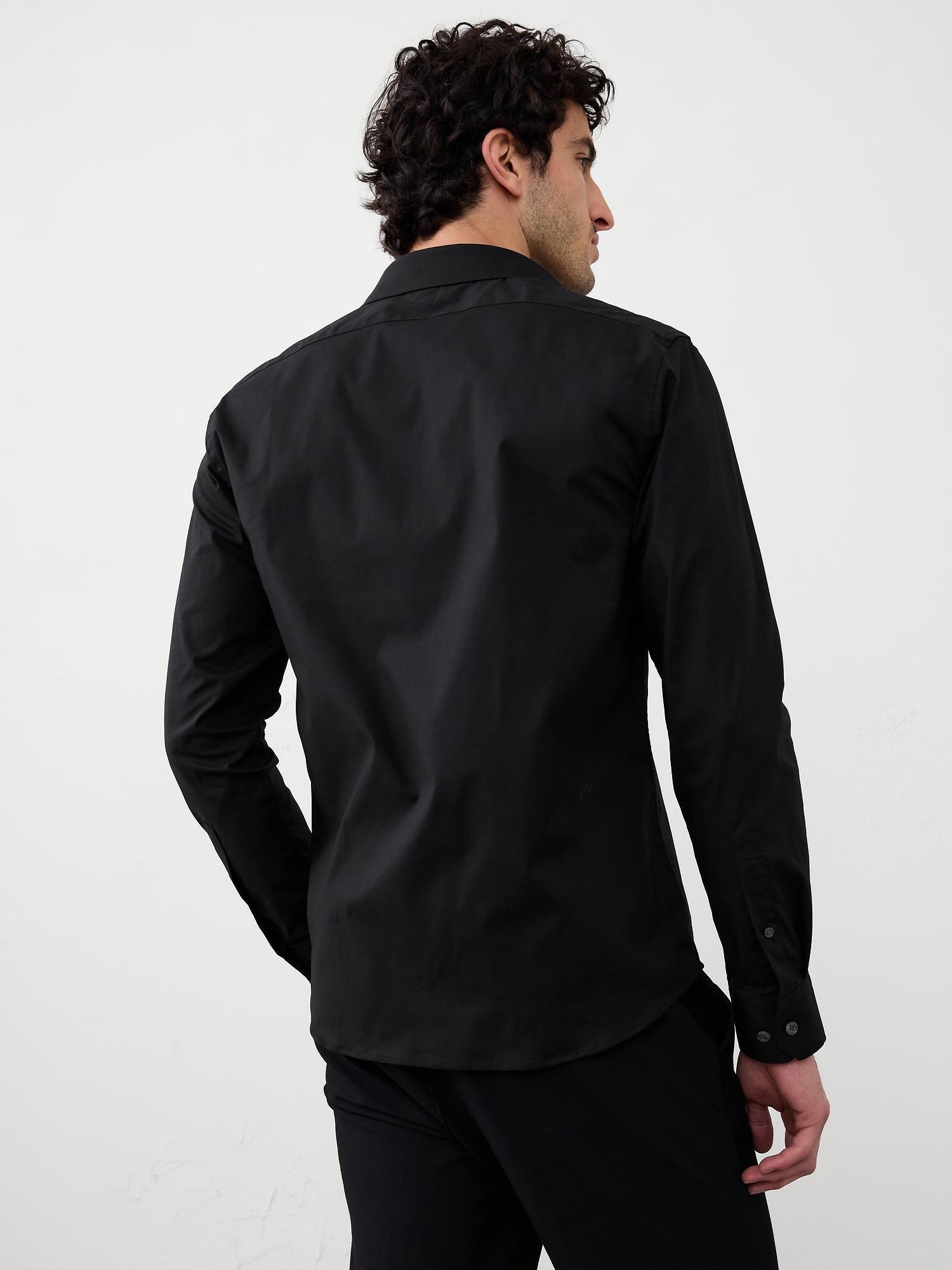 Slim Untucked Dress Shirt Product Image