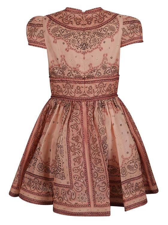 ZIMMERMANN Dress With Bow In Pink Product Image