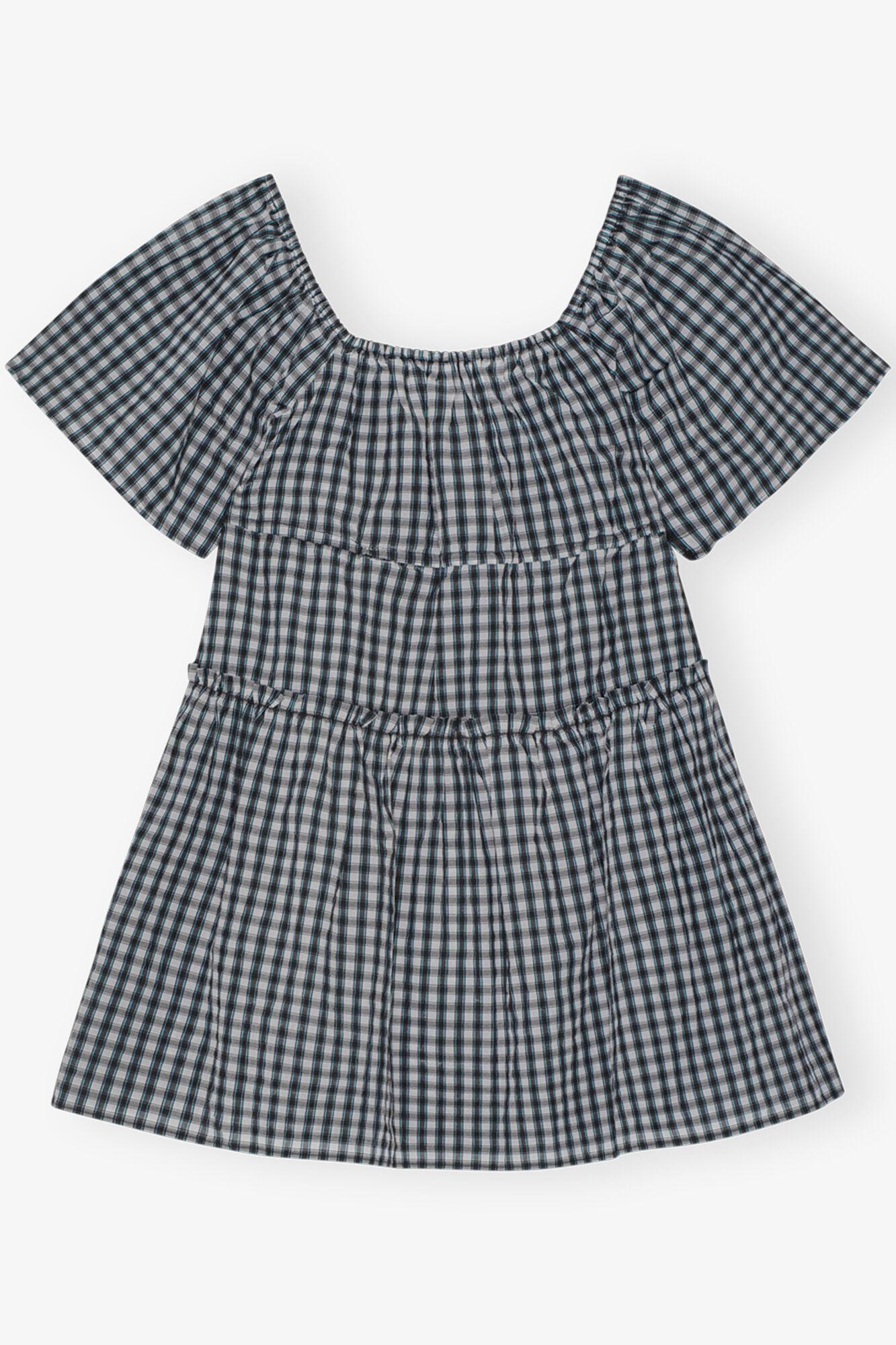 Seersucker Check Mini Layer Dress Product Image