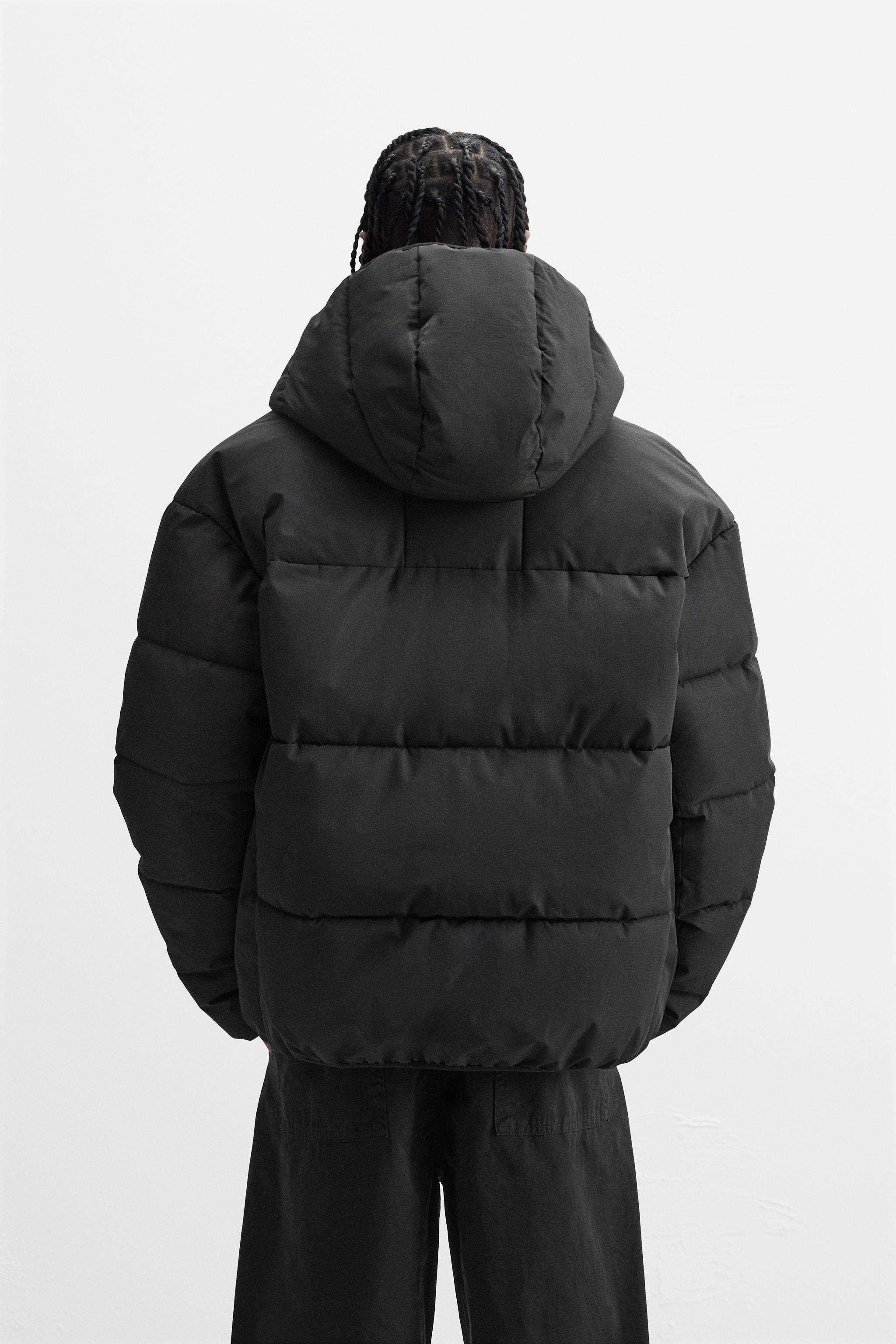 HOODED QUILTED JACKET Product Image