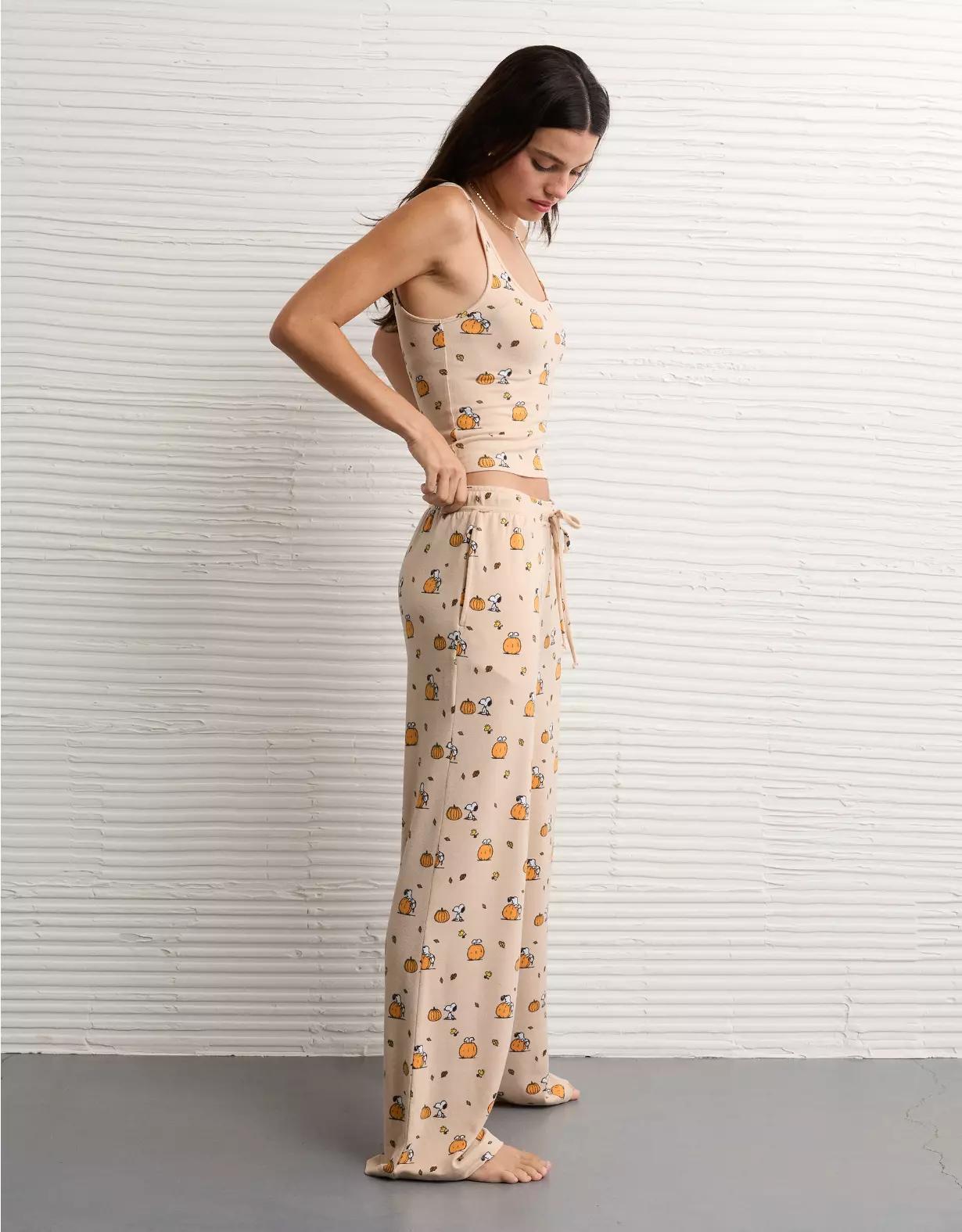 AE Luxe Plush Snoopy Halloween PJ Set Product Image