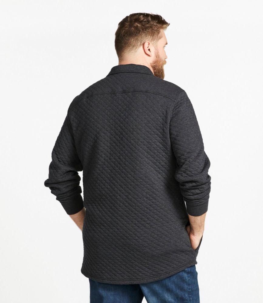 
                            Men's Quilted Sweatshirts, Snap Overshirt
                         Product Image