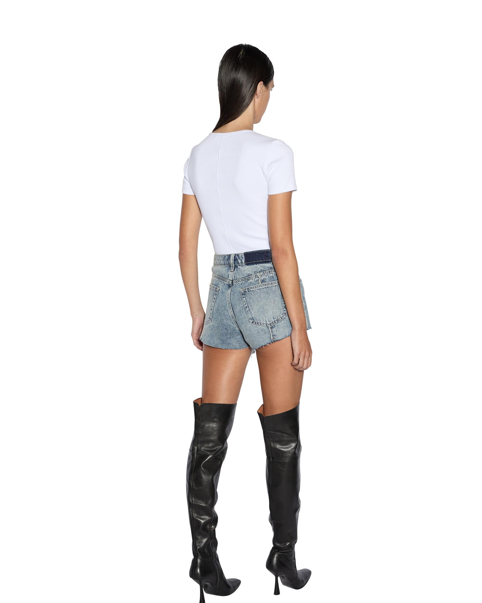 2 CHARM SS TEE WHITE Female Product Image