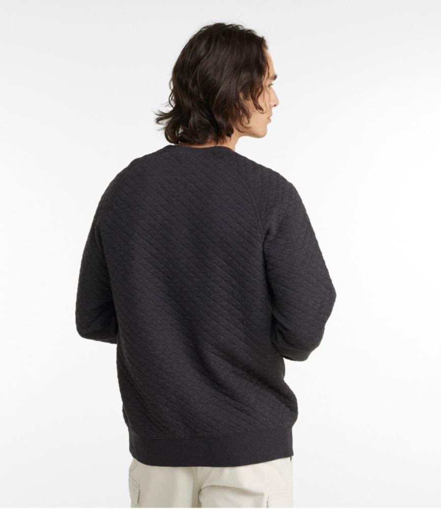 
                            Men's Quilted Sweatshirt, Crewneck
                         Product Image