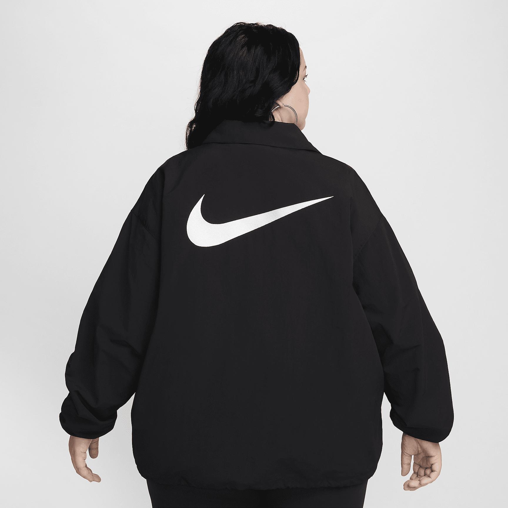 Nike Sportswear Essential Women's Oversized UV Woven Coaches' Jacket (Plus Size) Product Image