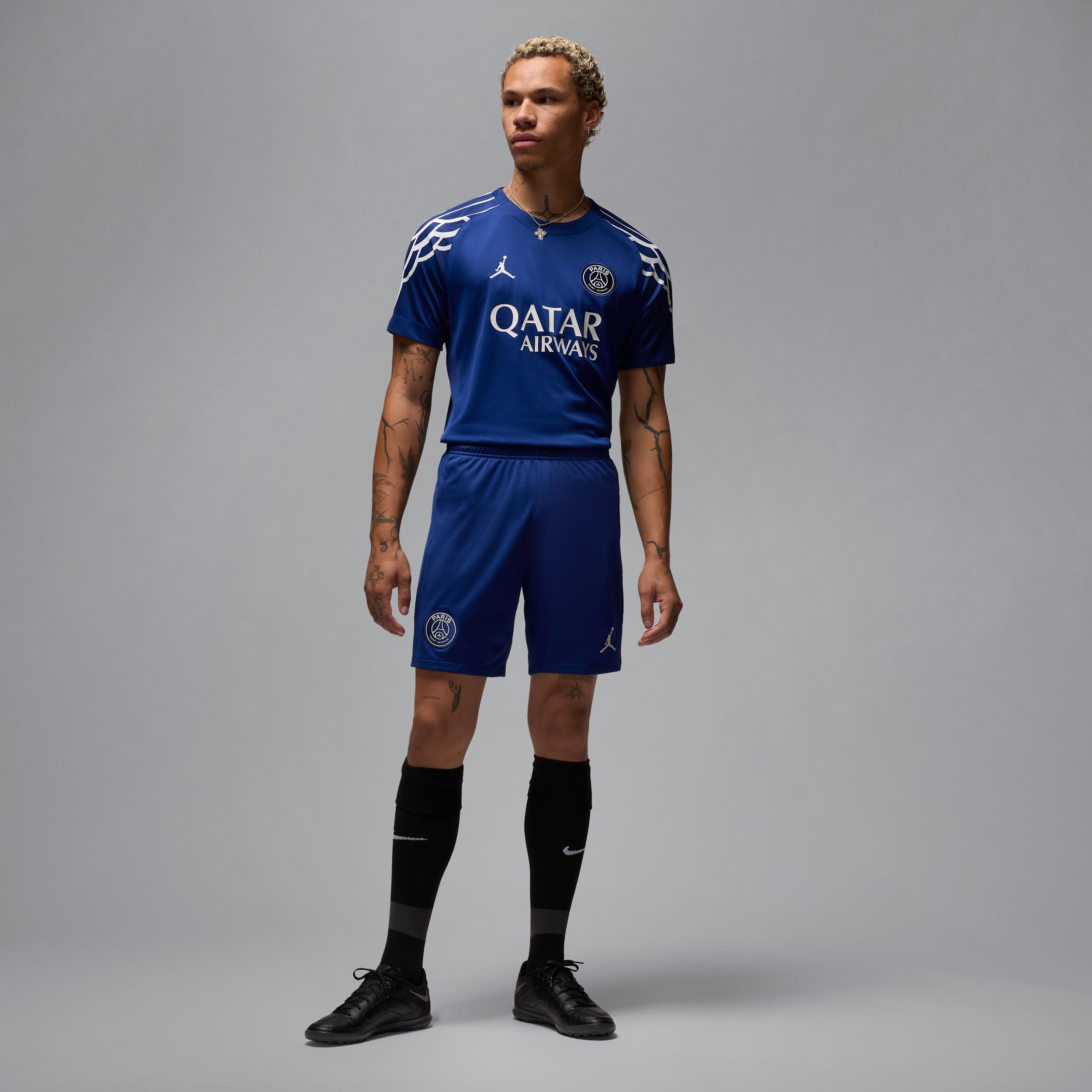 Mens Paris Saint-Germain 2025 Stadium Fourth Jordan Dri-FIT Soccer Replica Shorts | HJ0892-492 Product Image