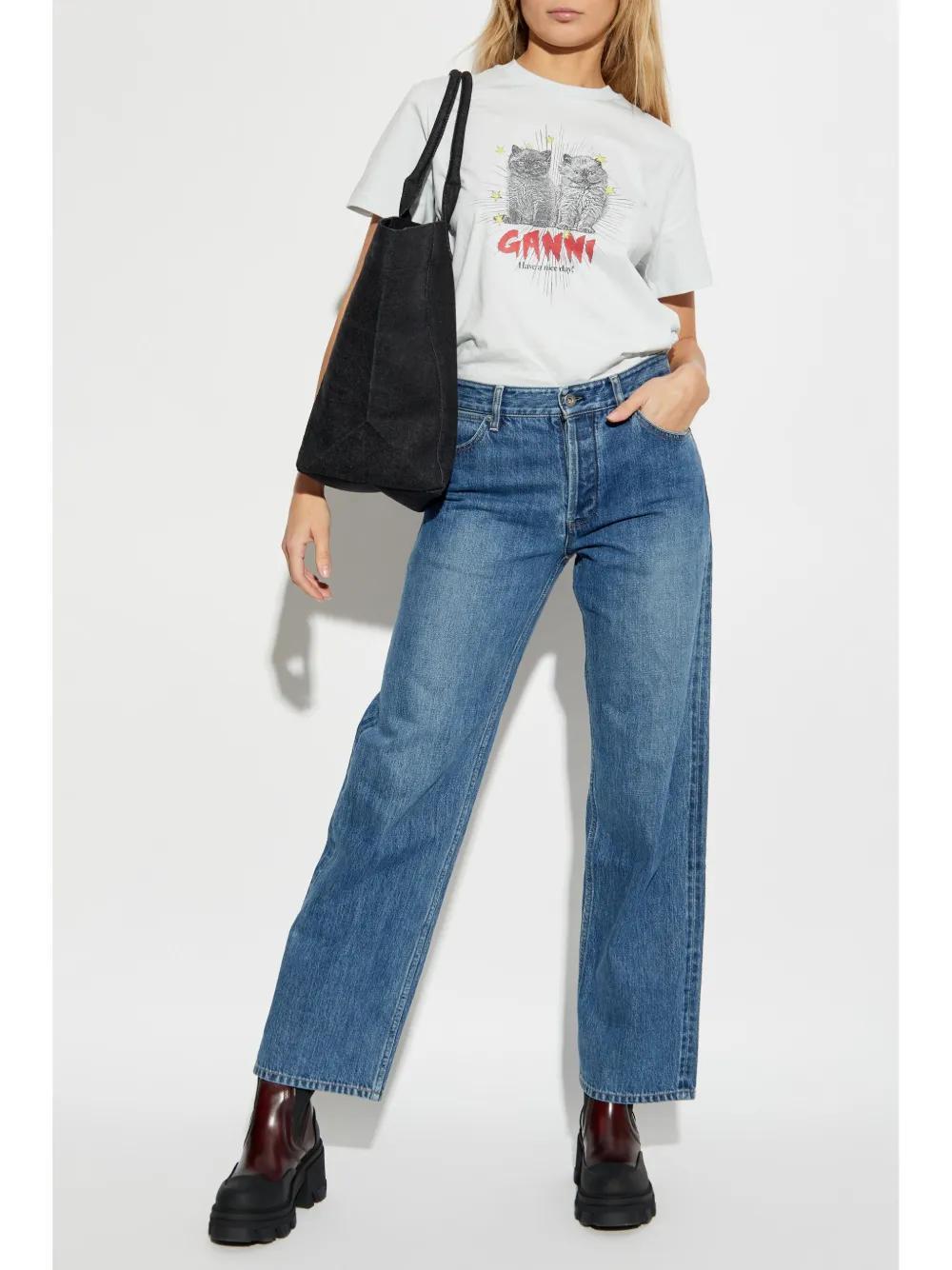 cats-print T-shirt Product Image