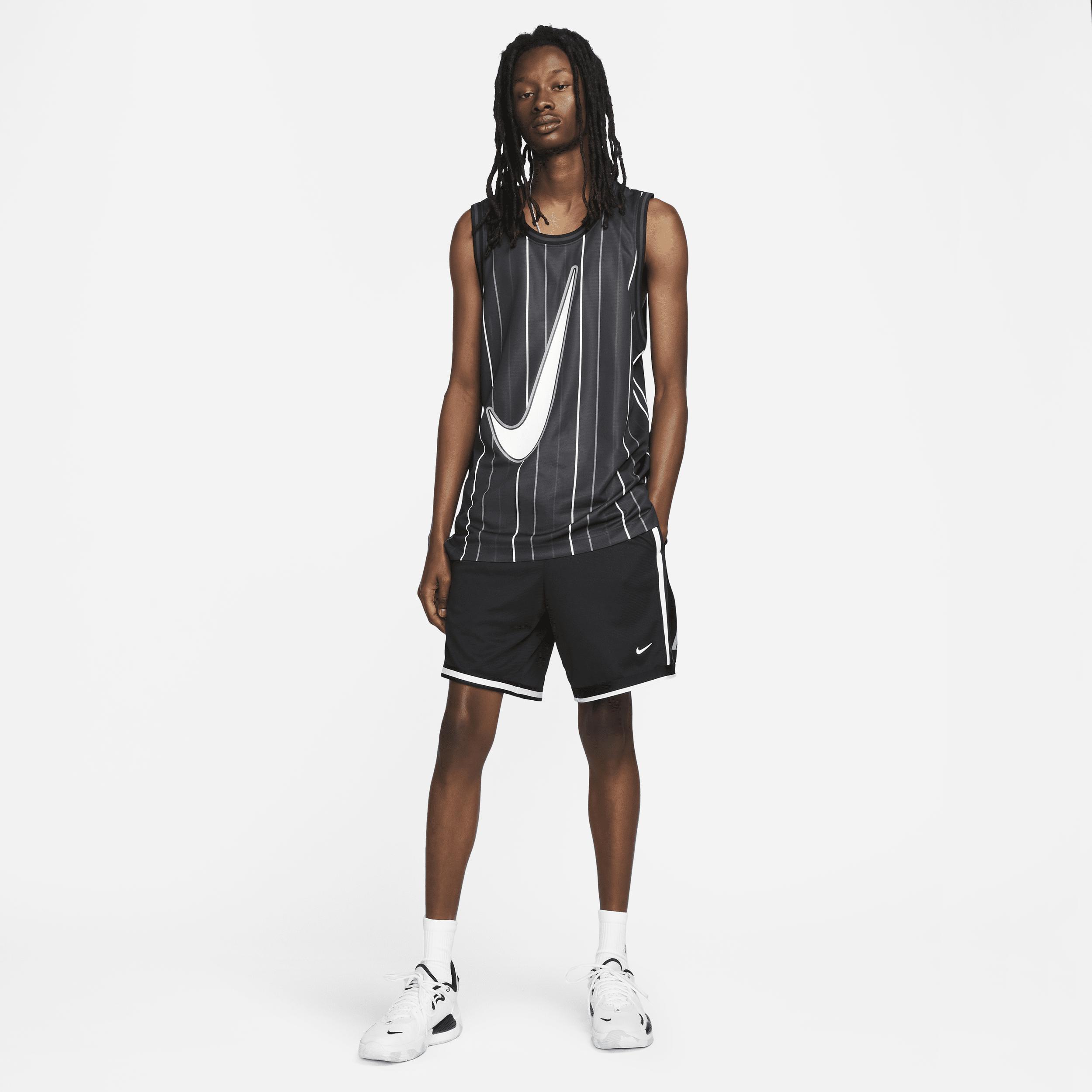 Nike Mens Nike DNA Jersey - Mens White/Black Product Image