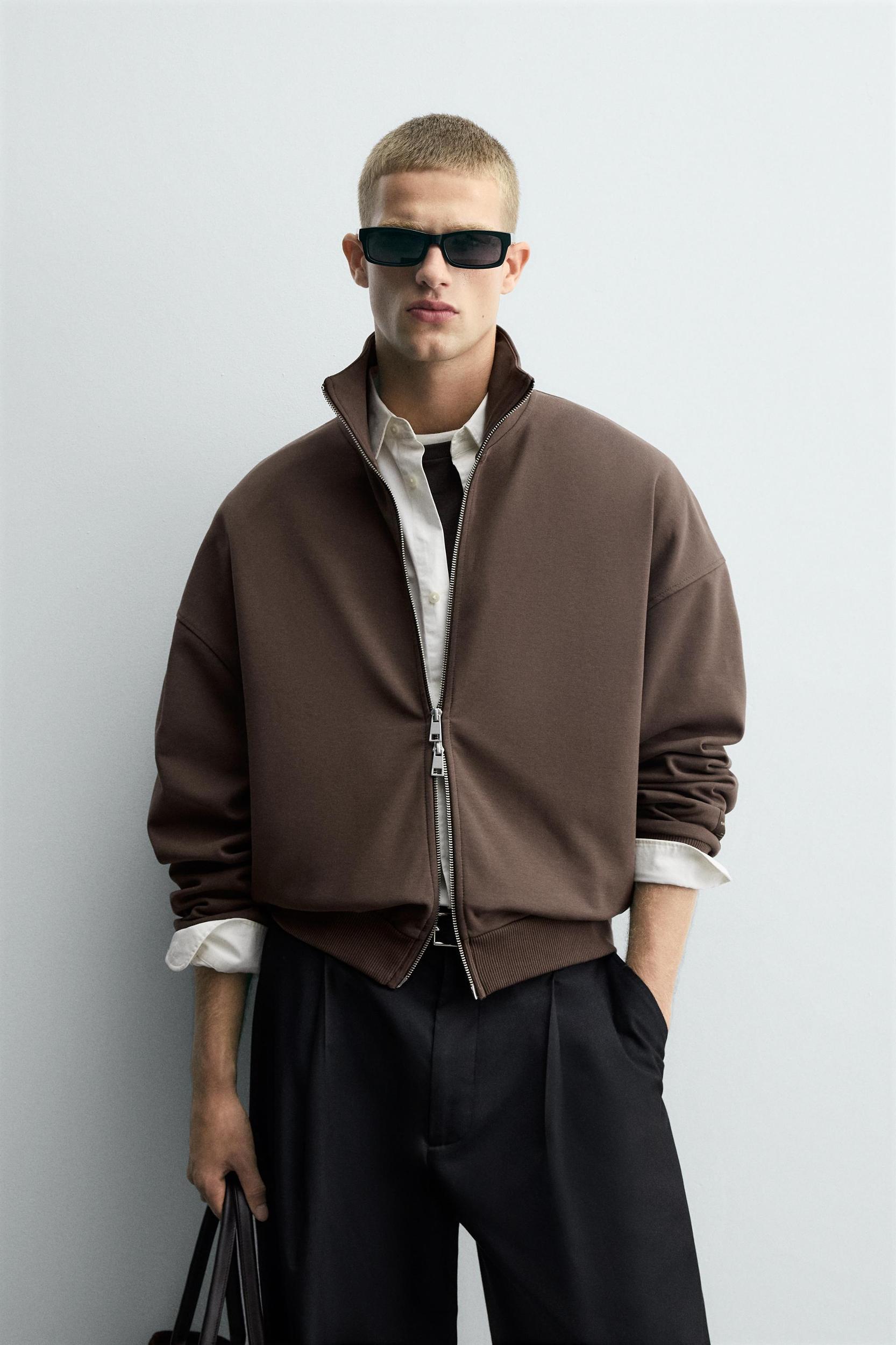 INTERLOCK JACKET WITH LABEL Product Image