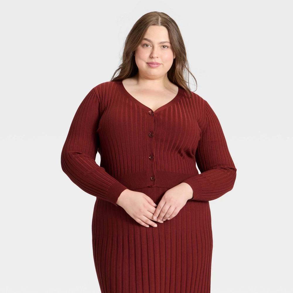 Women's Button-Front Cardigan - A New Day™ Product Image