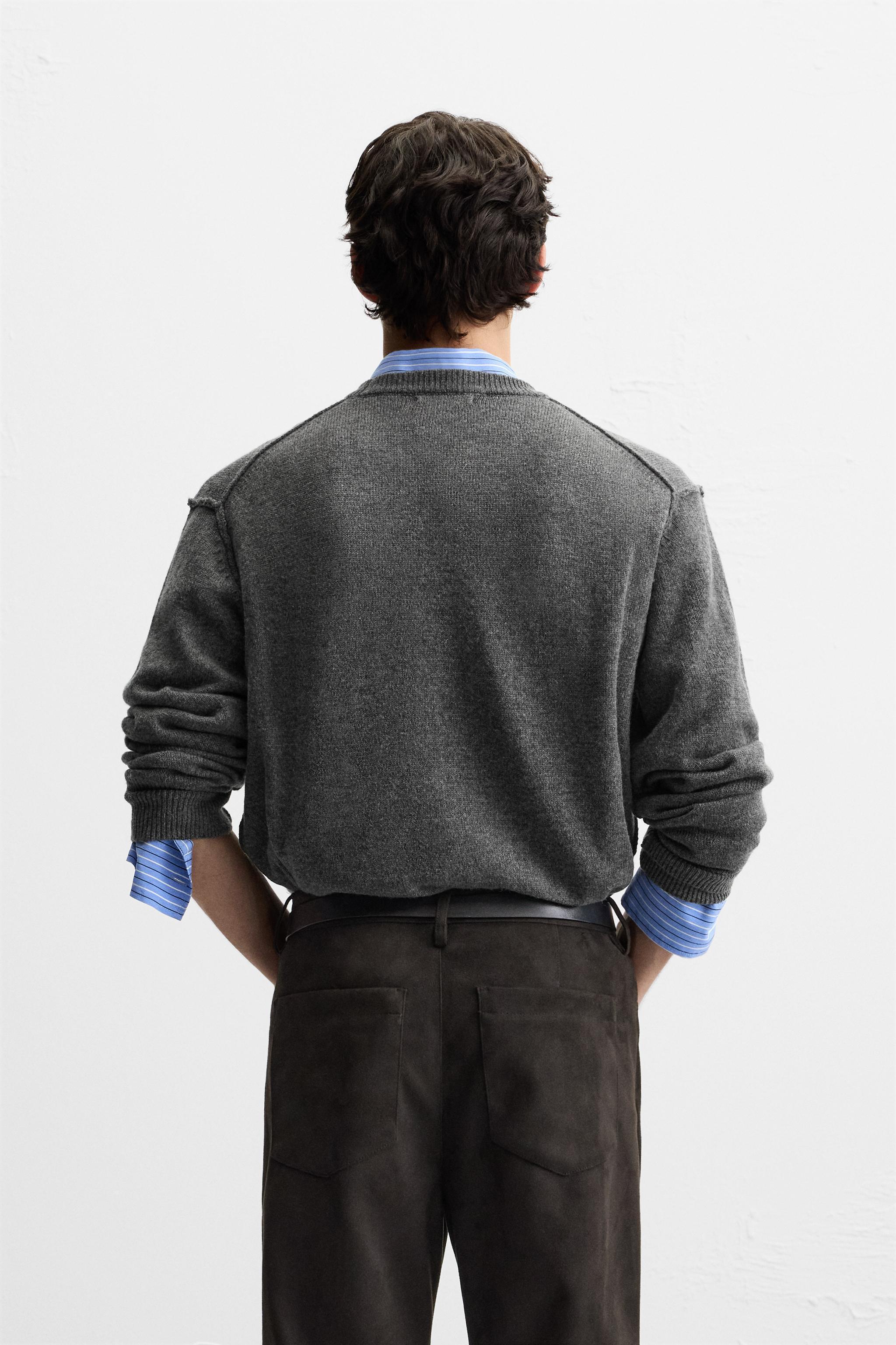 SWEATER WITH SEAMS Product Image