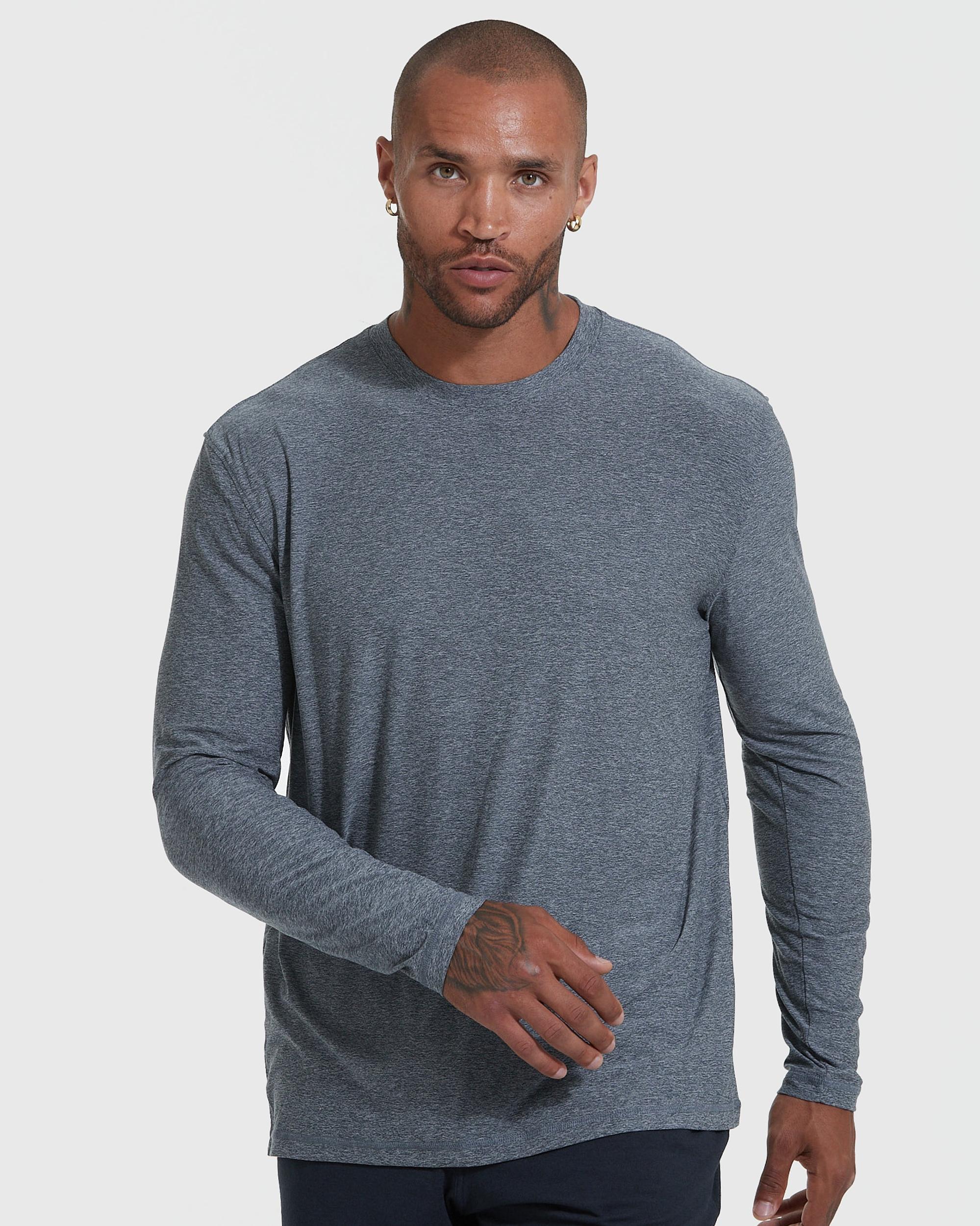 Essential Active Long Sleeve Crew 3-Pack Product Image