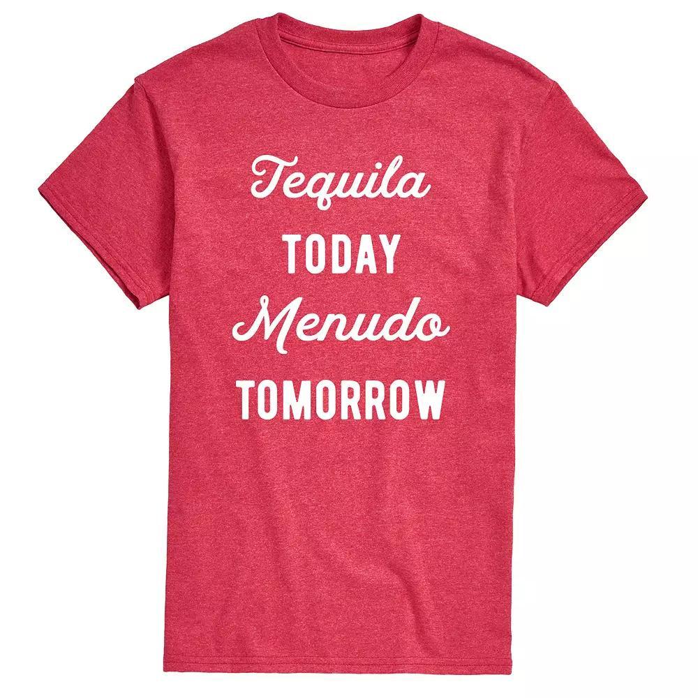 Men's Tequlia Today Menudo Tomorrow Graphic Tee,  Product Image