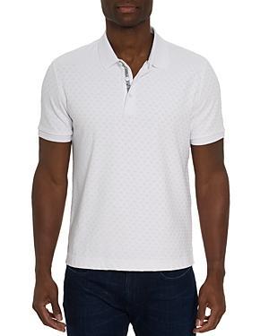 Mens Elias Jacquard Knit Polo Shirt Product Image