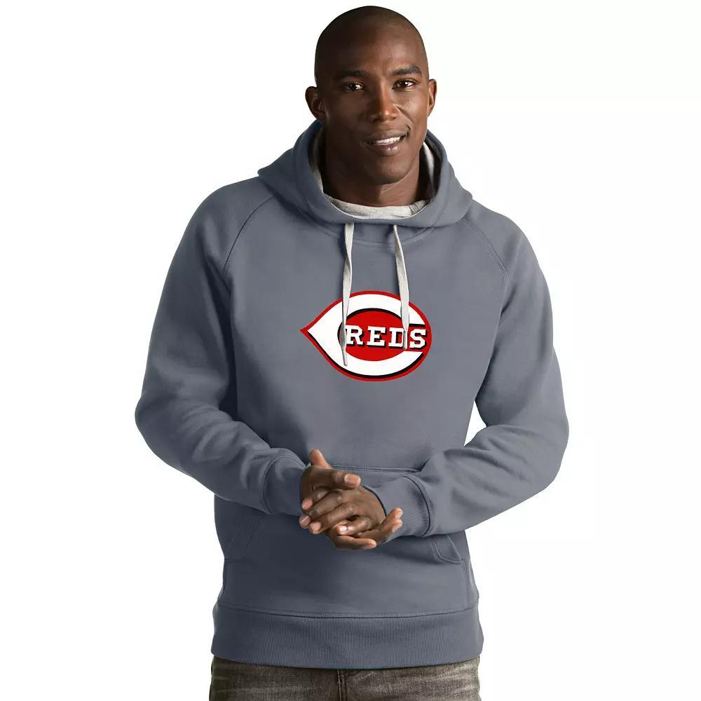 Men's Antigua Cincinnati Reds Victory Logo Hoodie,  Product Image