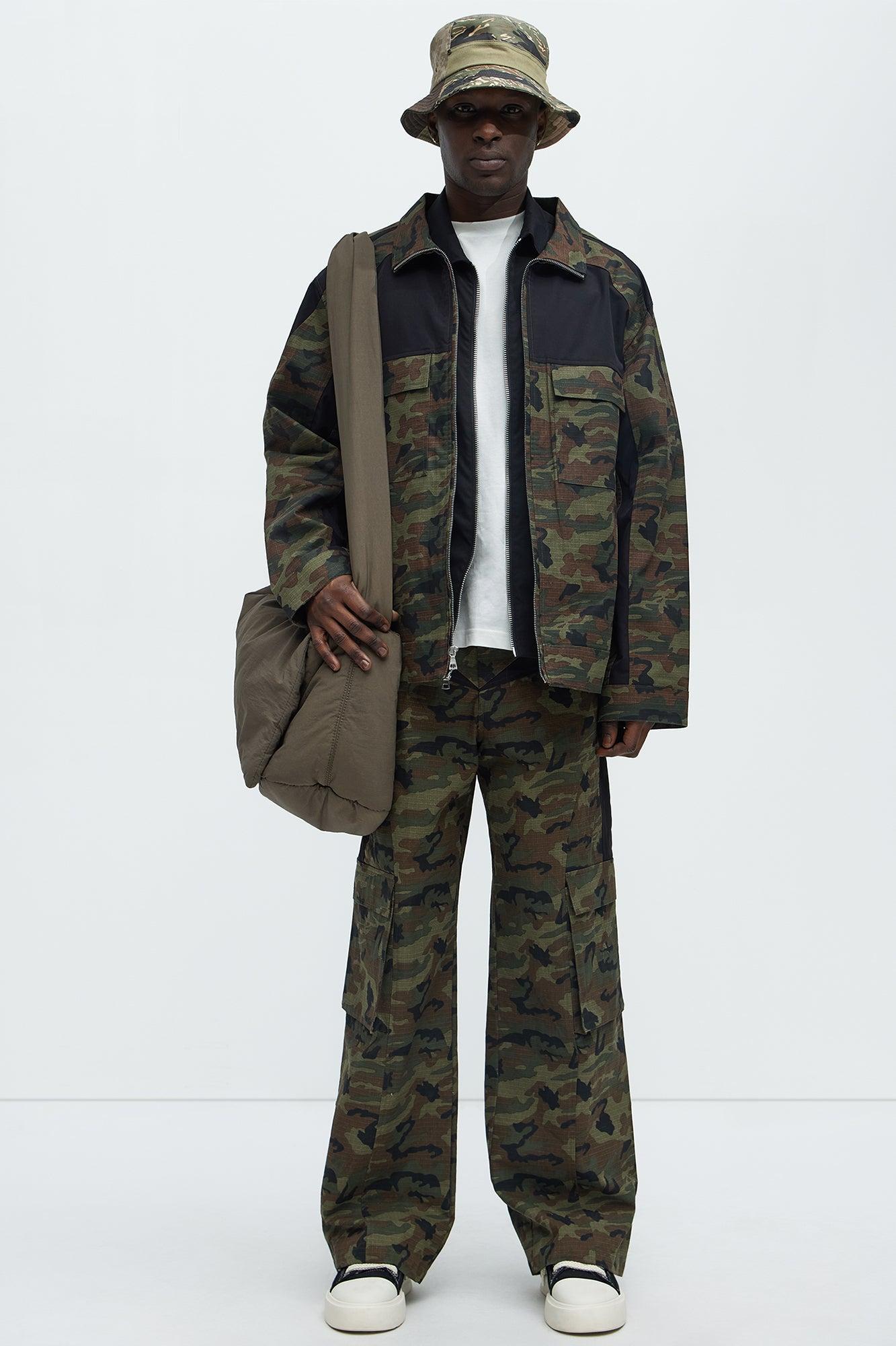 Ripstop Contrast Camo Jacket - Camouflage Product Image