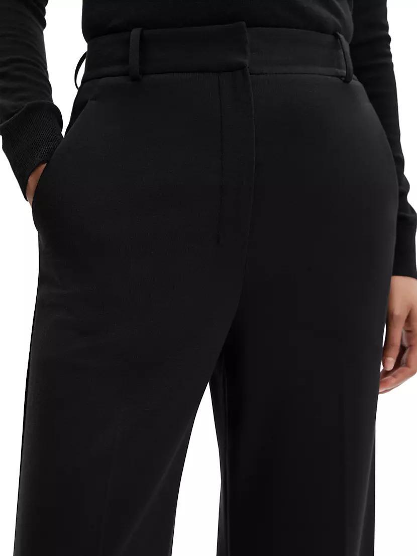 High-Rise Wide-Leg Pants Product Image