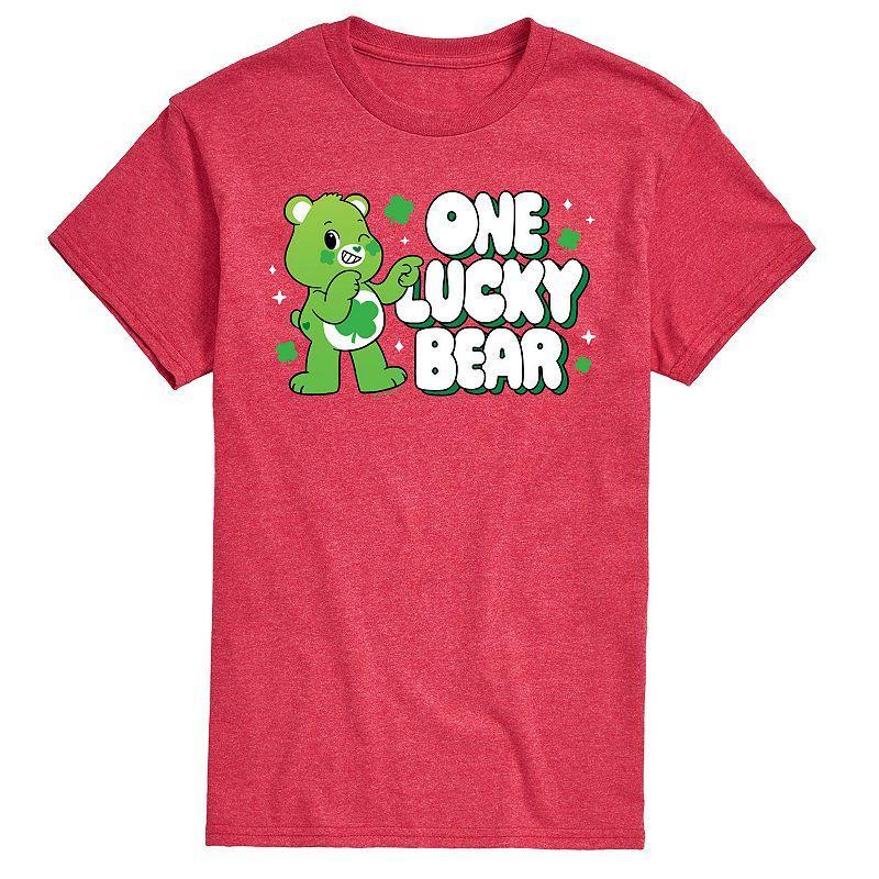 Mens Care Bears Unlock The Magic One Lucky Bear Graphic Tee Product Image