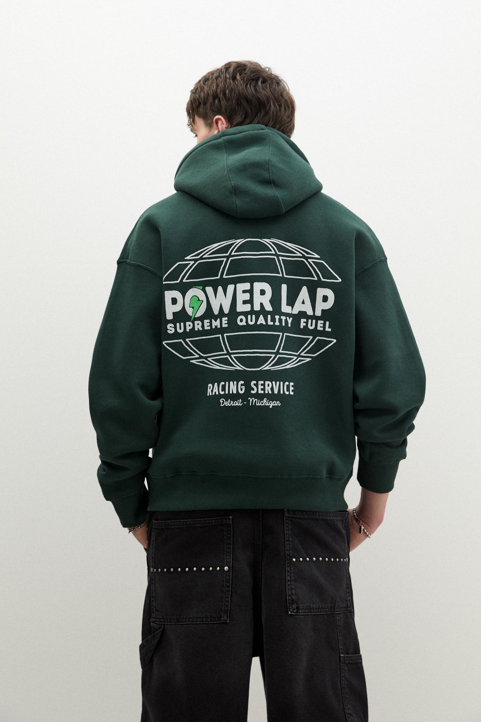 Graphic print hoodie Product Image