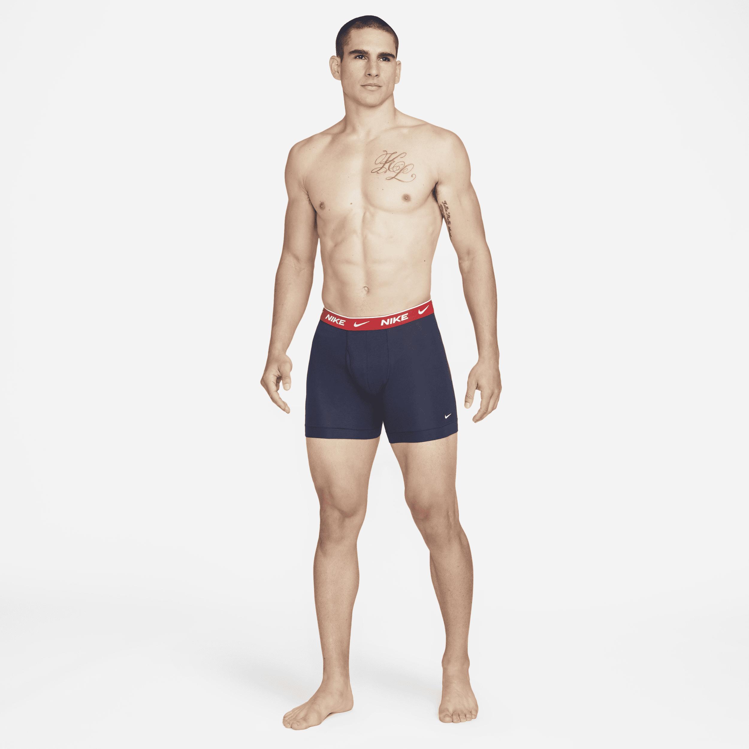 Nike Dri-FIT Essential Cotton Stretch Men's Boxer Briefs (3-Pack) Product Image