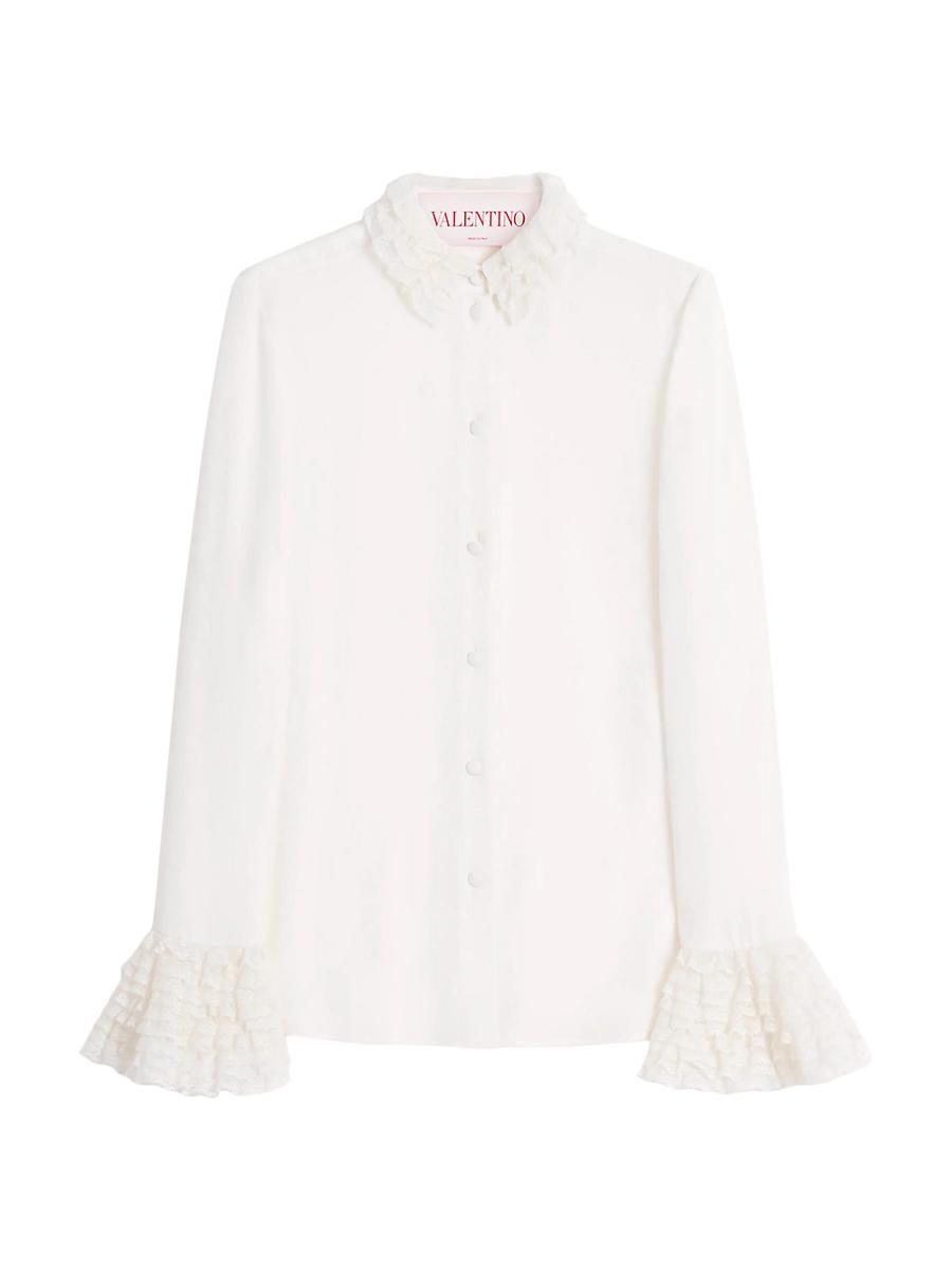 Womens Georgette Blouse Product Image