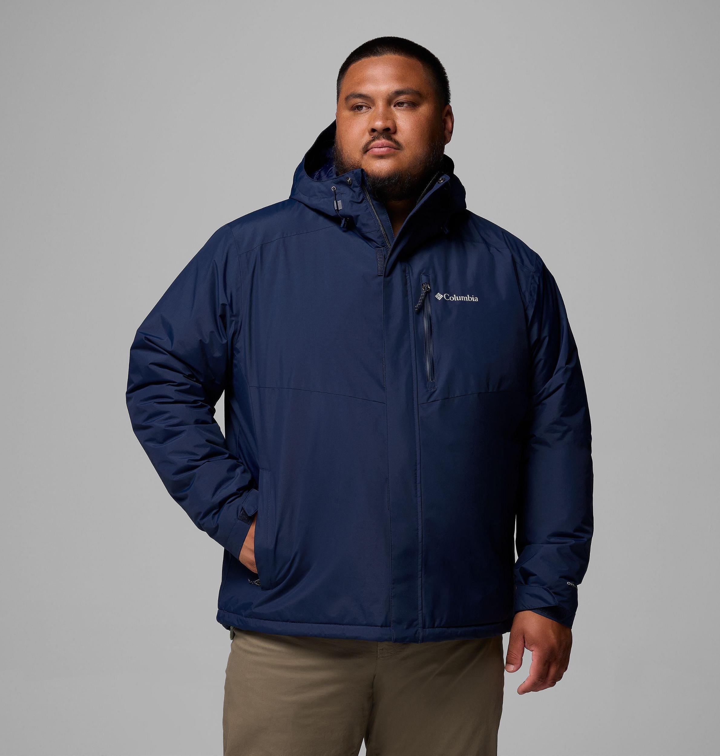 Columbia Mens Cascadian Peaks Insulated Jacket - Big- Product Image