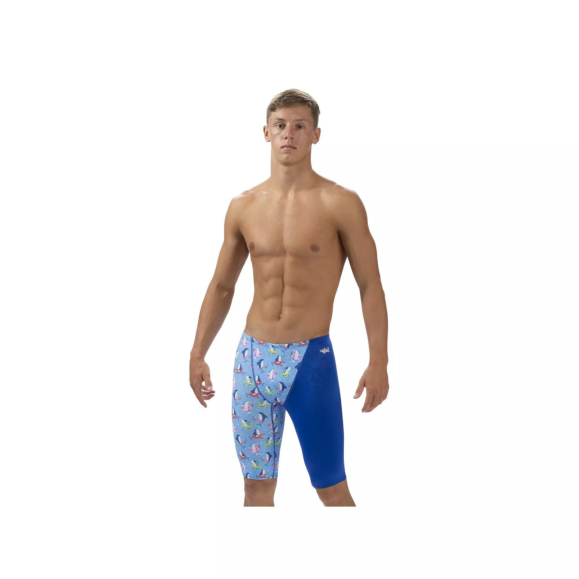 Men's Uglies Dolfin Print Jammer Swimsuit,  Product Image