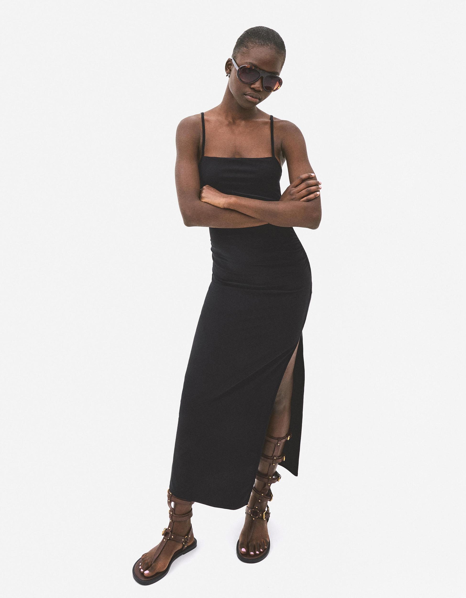 Strappy midi dress Product Image
