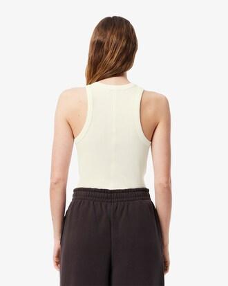 Slim Fit Cotton Tank Top Product Image