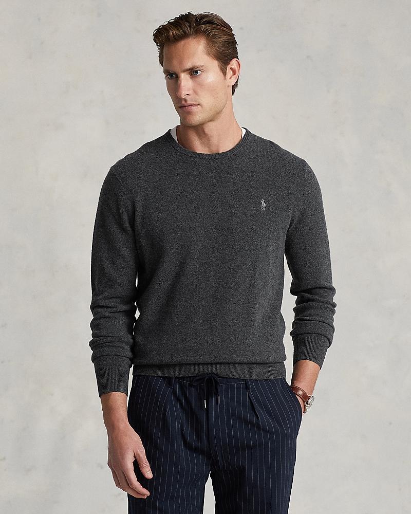 Polo Ralph Lauren Wool Regular Fit Crewneck Sweater Product Image