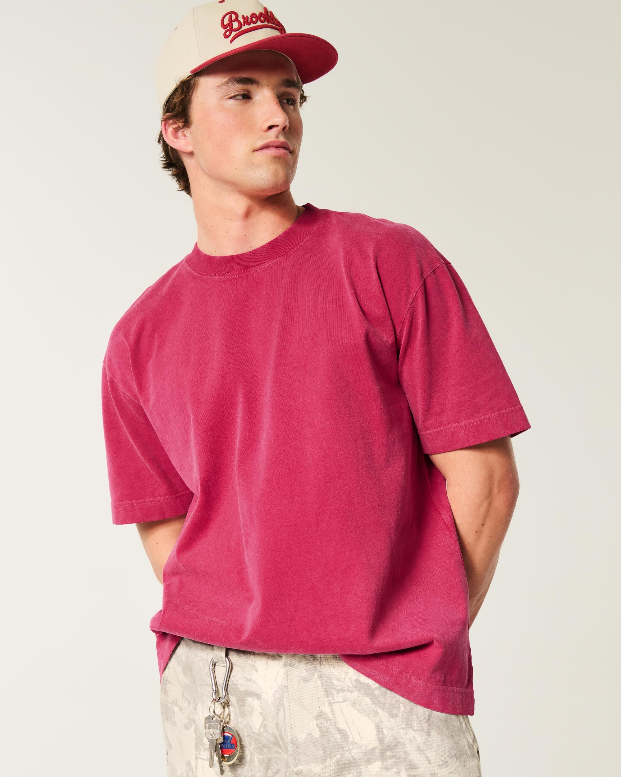 Dalix Mens Lil Smile Heavy Weight Cotton Tee Product Image