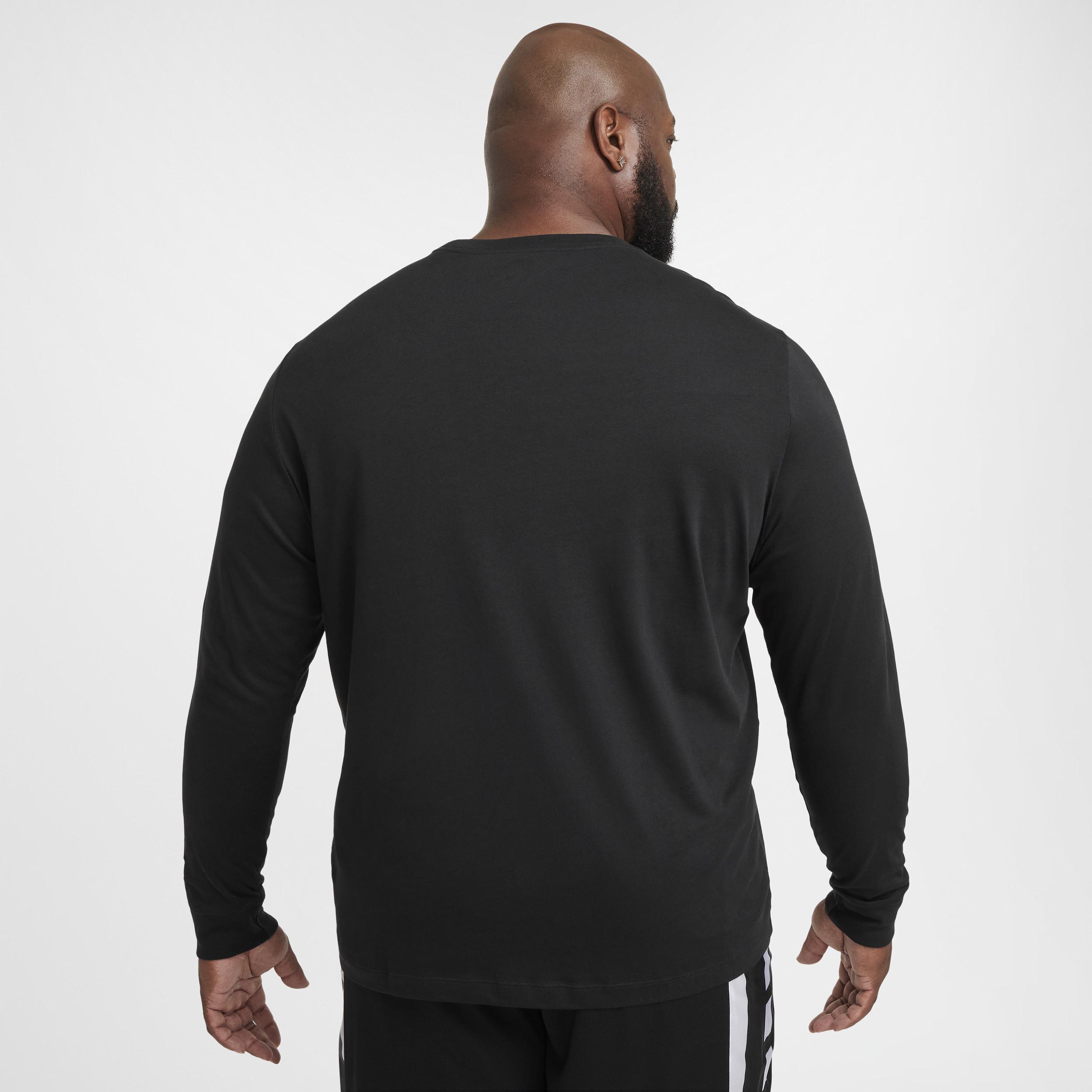 Nike Men's Long-Sleeve Basketball T-Shirt Product Image