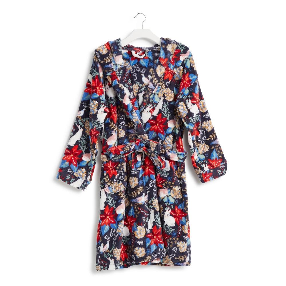 Vera Bradley Women's Outlet Fleece Robe Winter Forest Product Image