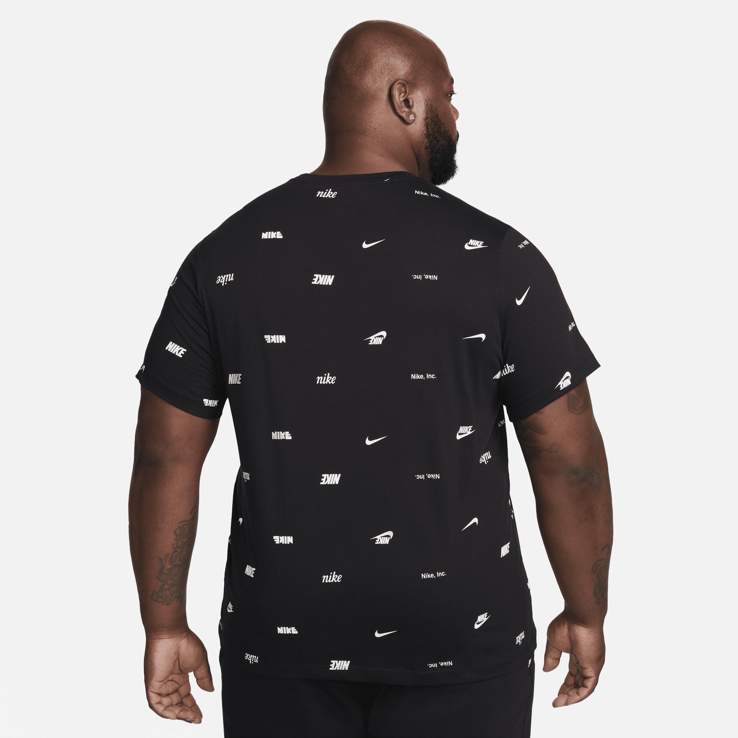 Nike Club Men's Allover Print T-Shirt Product Image