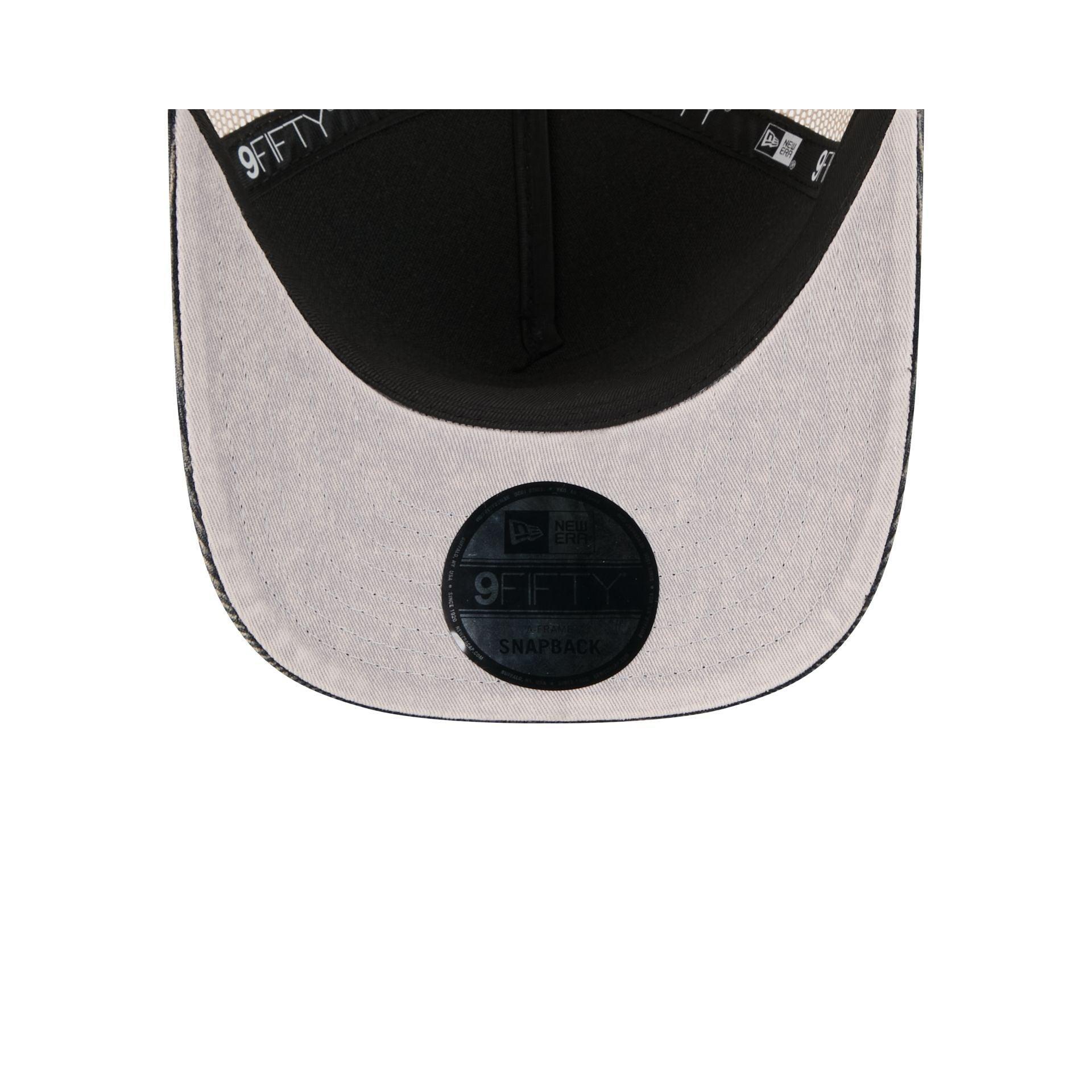 Tampa Bay Rays Vintage Landscape 9FIFTY A-Frame Trucker Hat Male Product Image