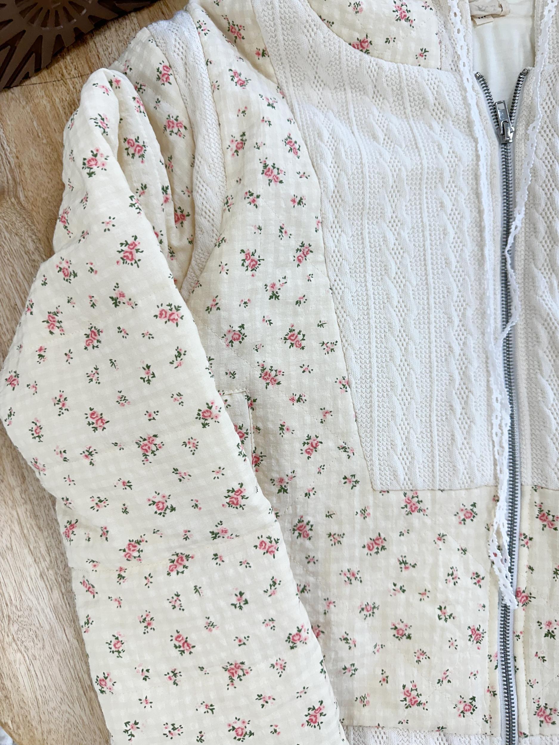 Flower Avenue Quilted Jacket Product Image