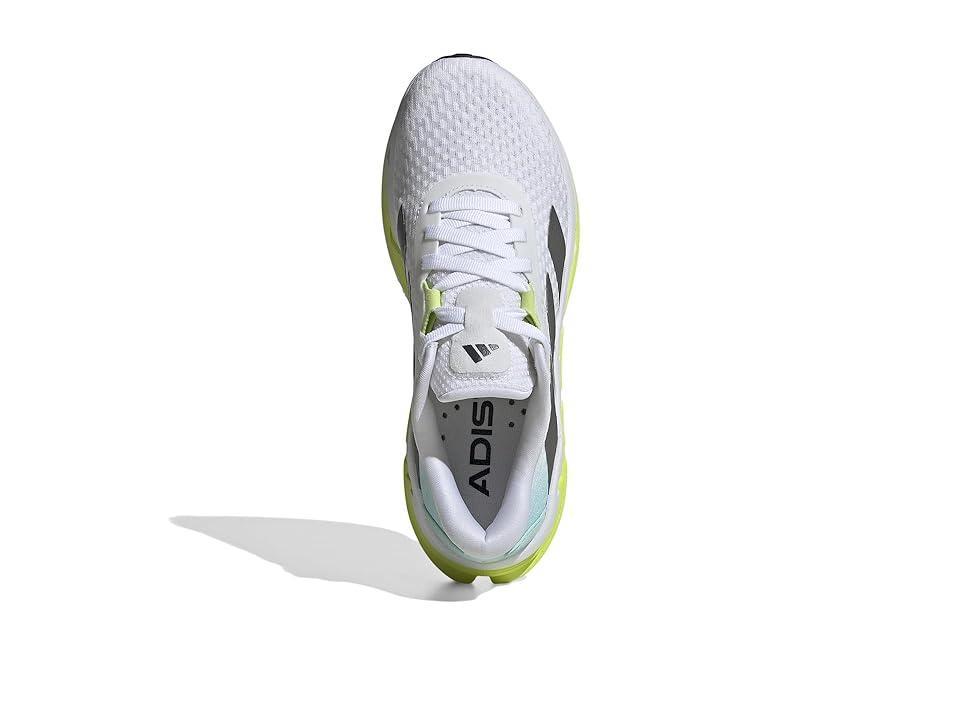 adidas Running Adistar 3 (White/Black/Pulse Lime) Women's Shoes Product Image