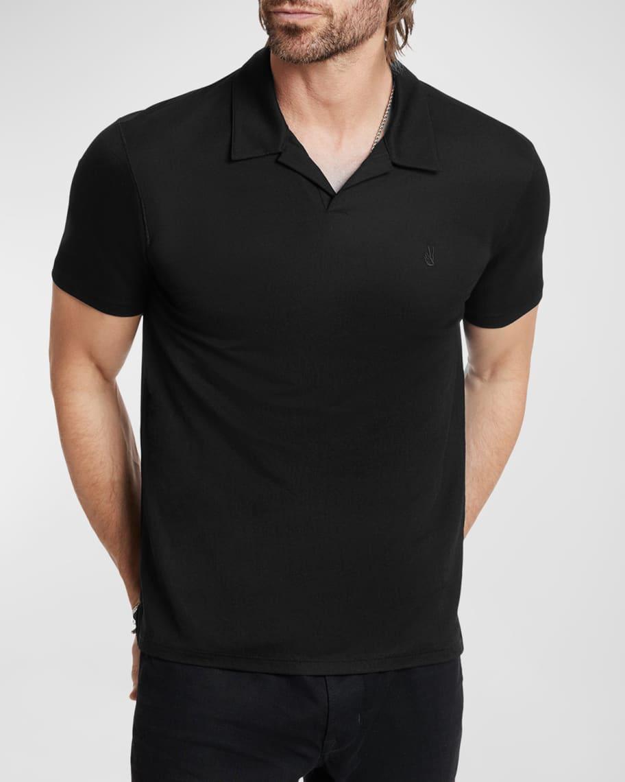 Mens Leroy Pique Polo Shirt Product Image