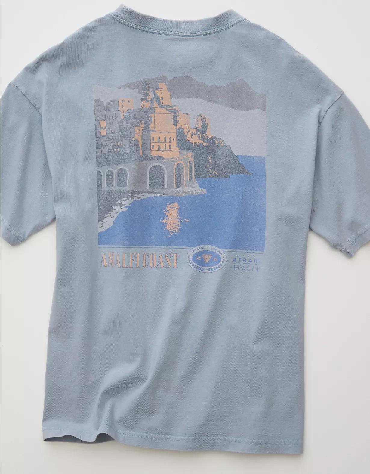 AE Boxy Destination Graphic T-Shirt Product Image