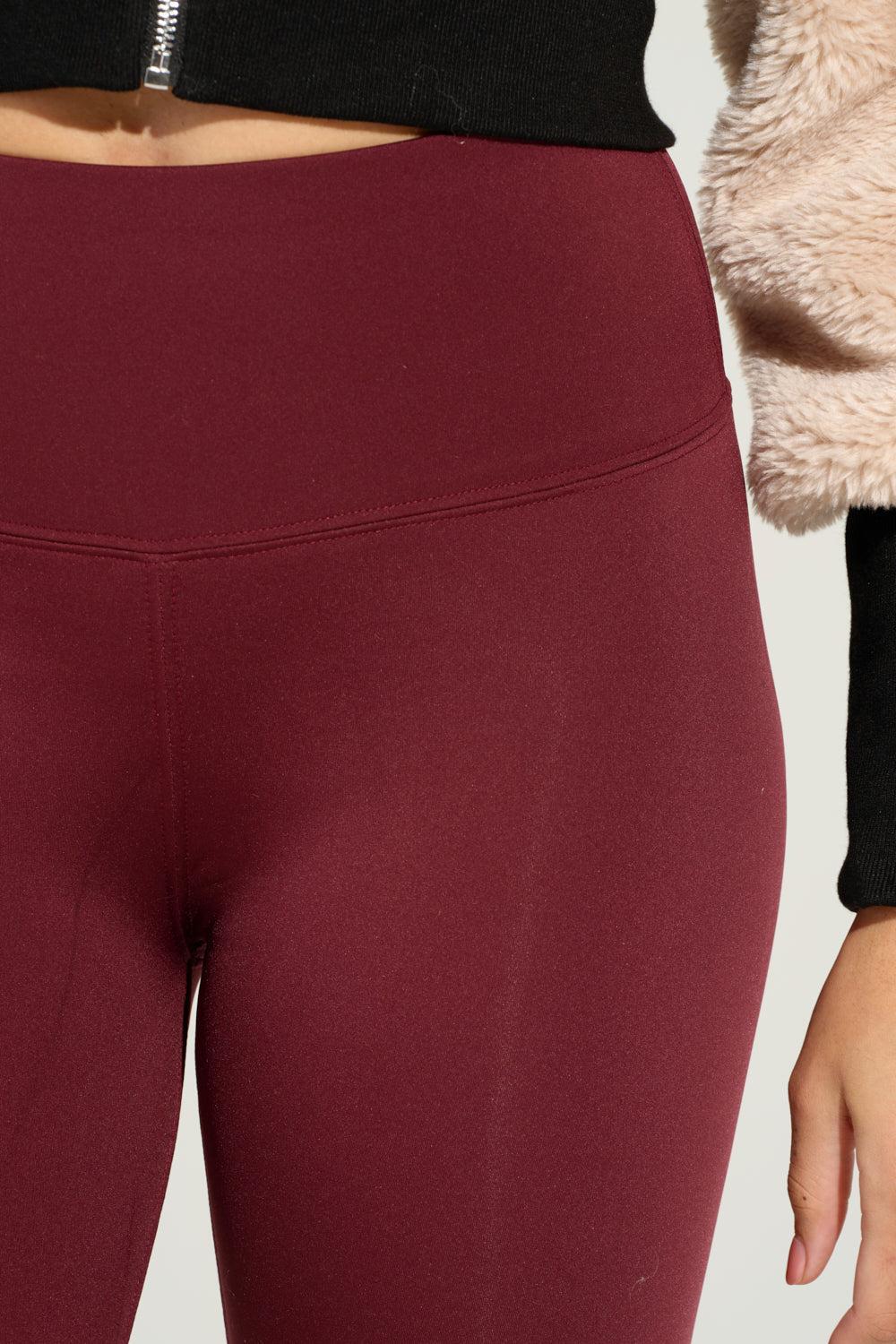 SNUGGLE FLEX FLEECE LEGGING IN RED Product Image