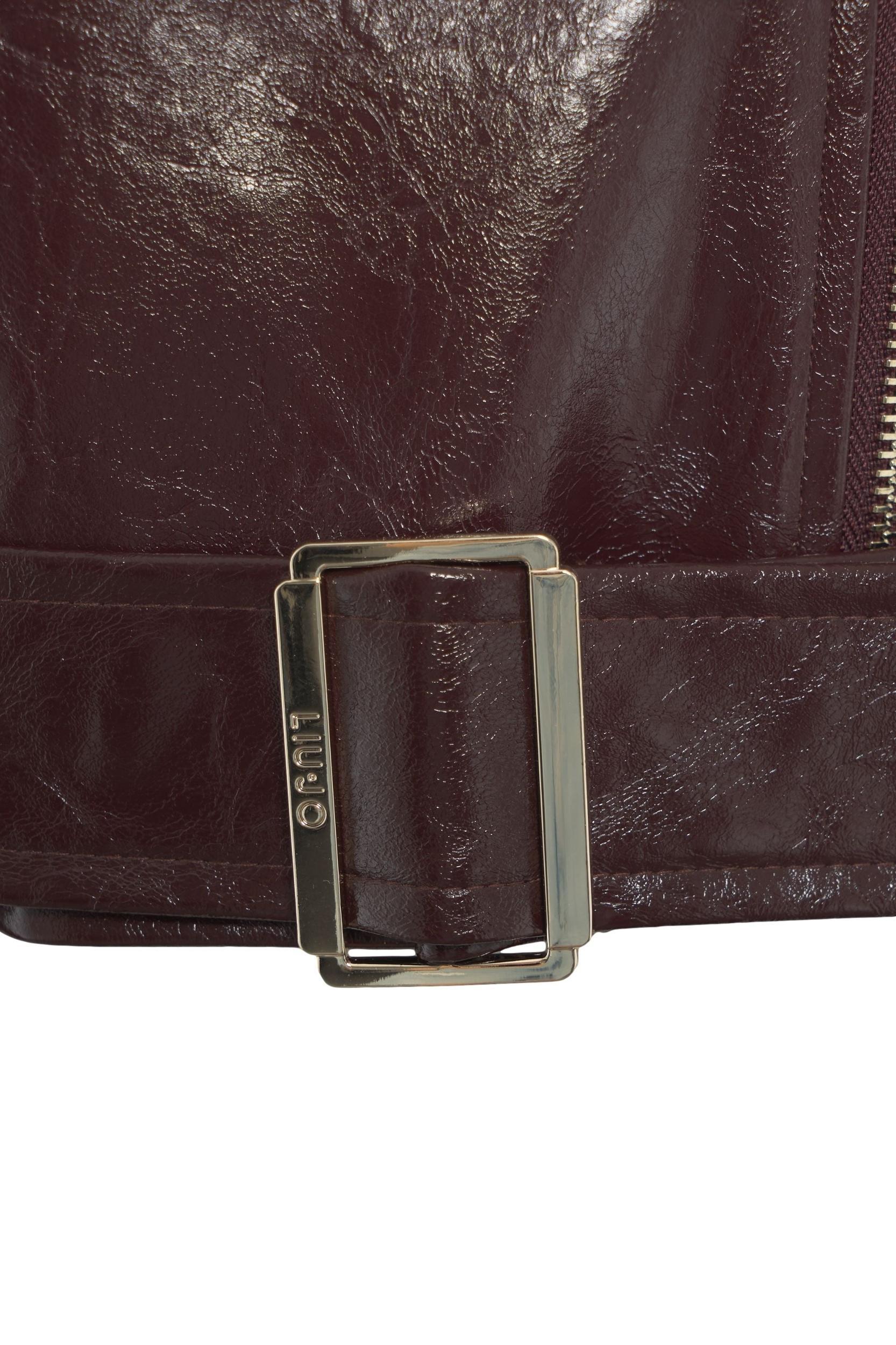 Faux Leather Jacket Product Image