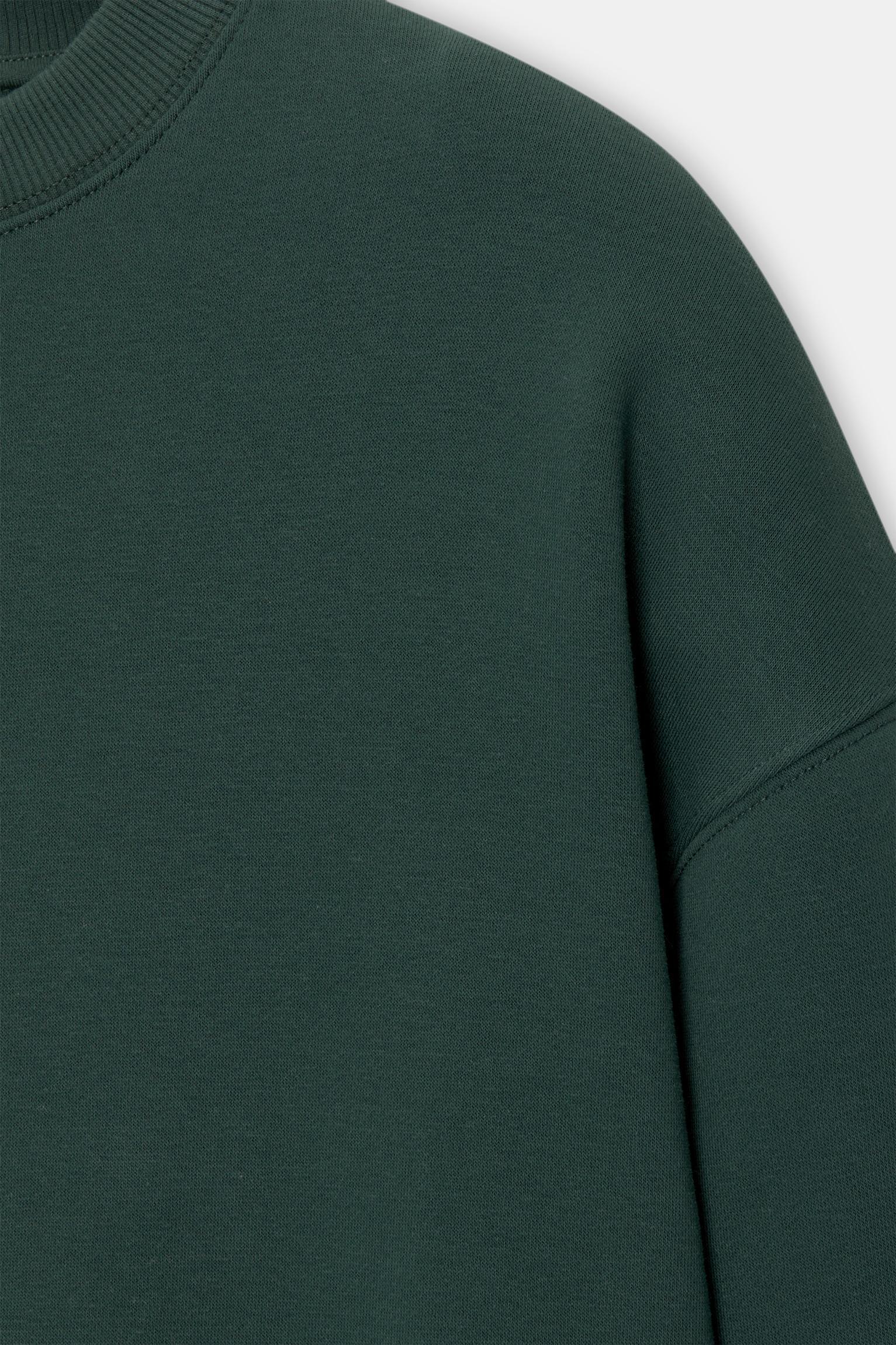 Basic crew neck sweatshirt Product Image