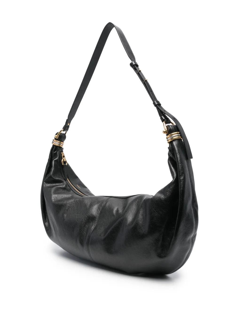 CHLOÉ Medium Bracelet Shoulder Bag In Black Product Image