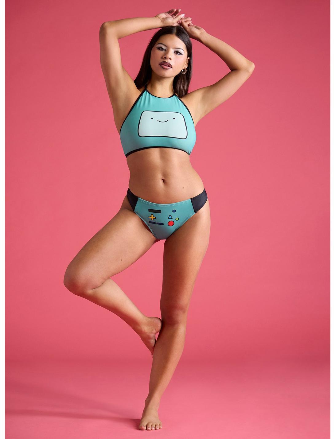 Adventure Time BMO Halter Swim Top Product Image
