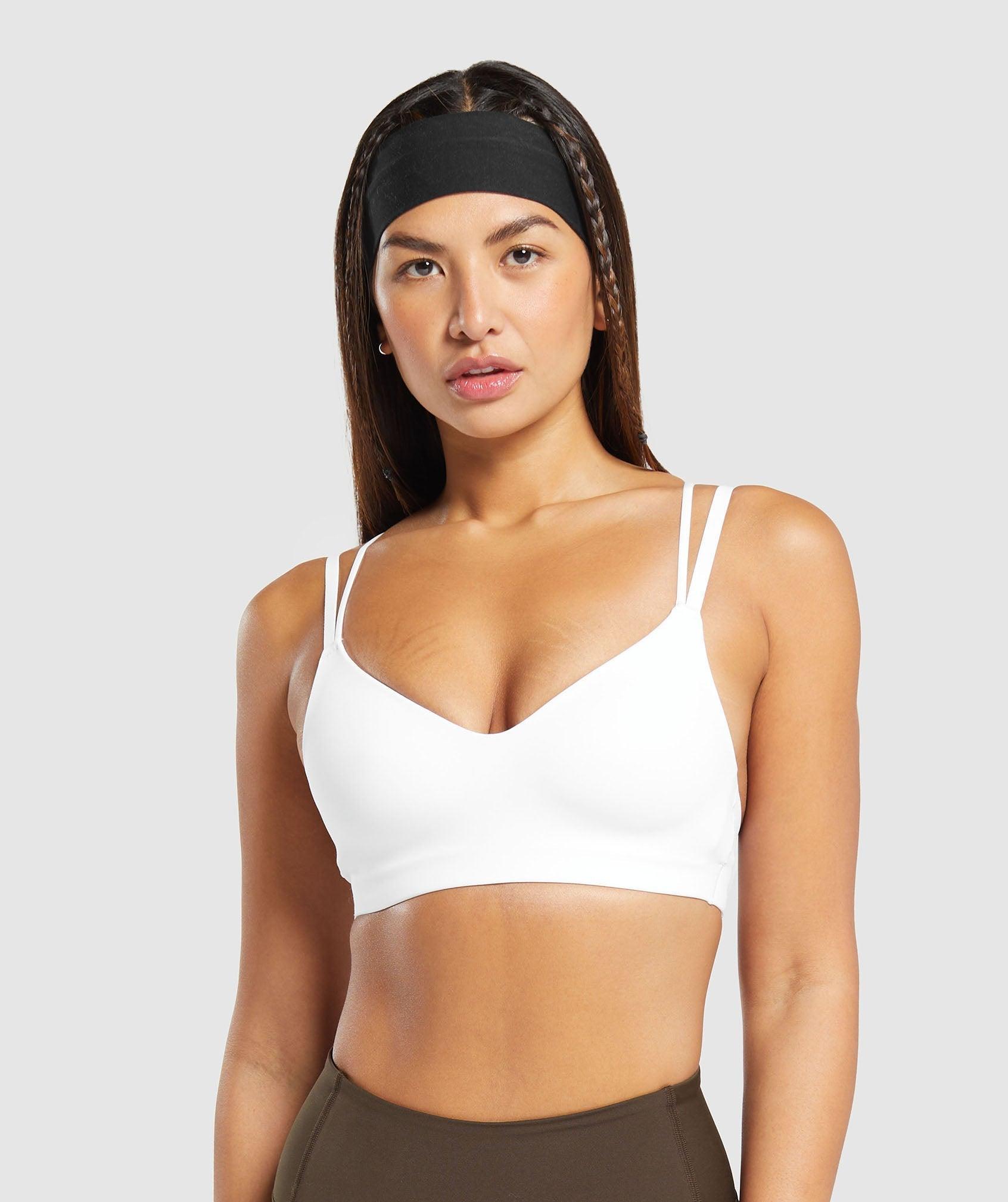 Strappy Back Light Support Sports Bra Product Image