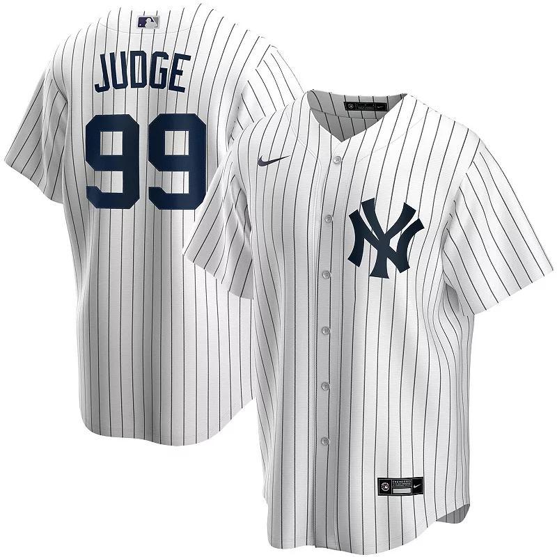 Men's Nike Aaron Judge White New York Yankees Home Replica Player Name Jersey, Size: 2XL Product Image