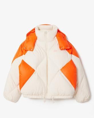 Short Oversized Hooded Puffed Jacket Product Image