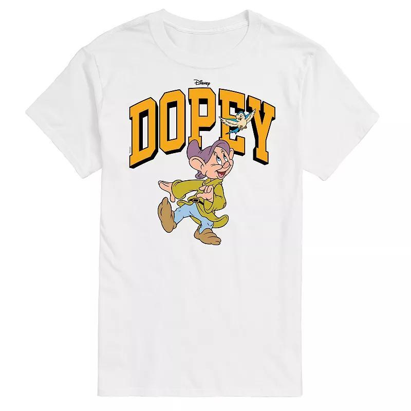 Disney Princess Big & Tall Dopey Easily Distracted Graphic Tee, Men's,  Product Image