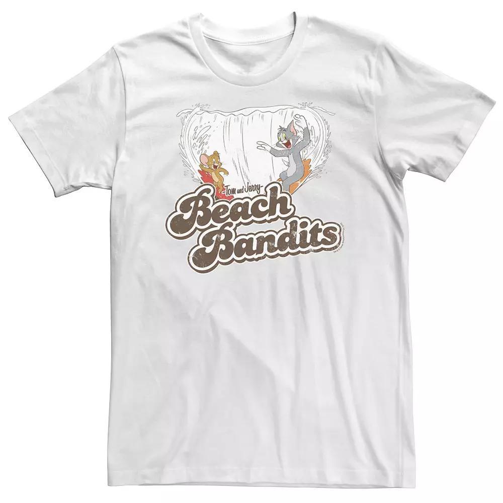 Big & Tall Tom & Jerry Beach Bandits Tee, Men's,  Product Image