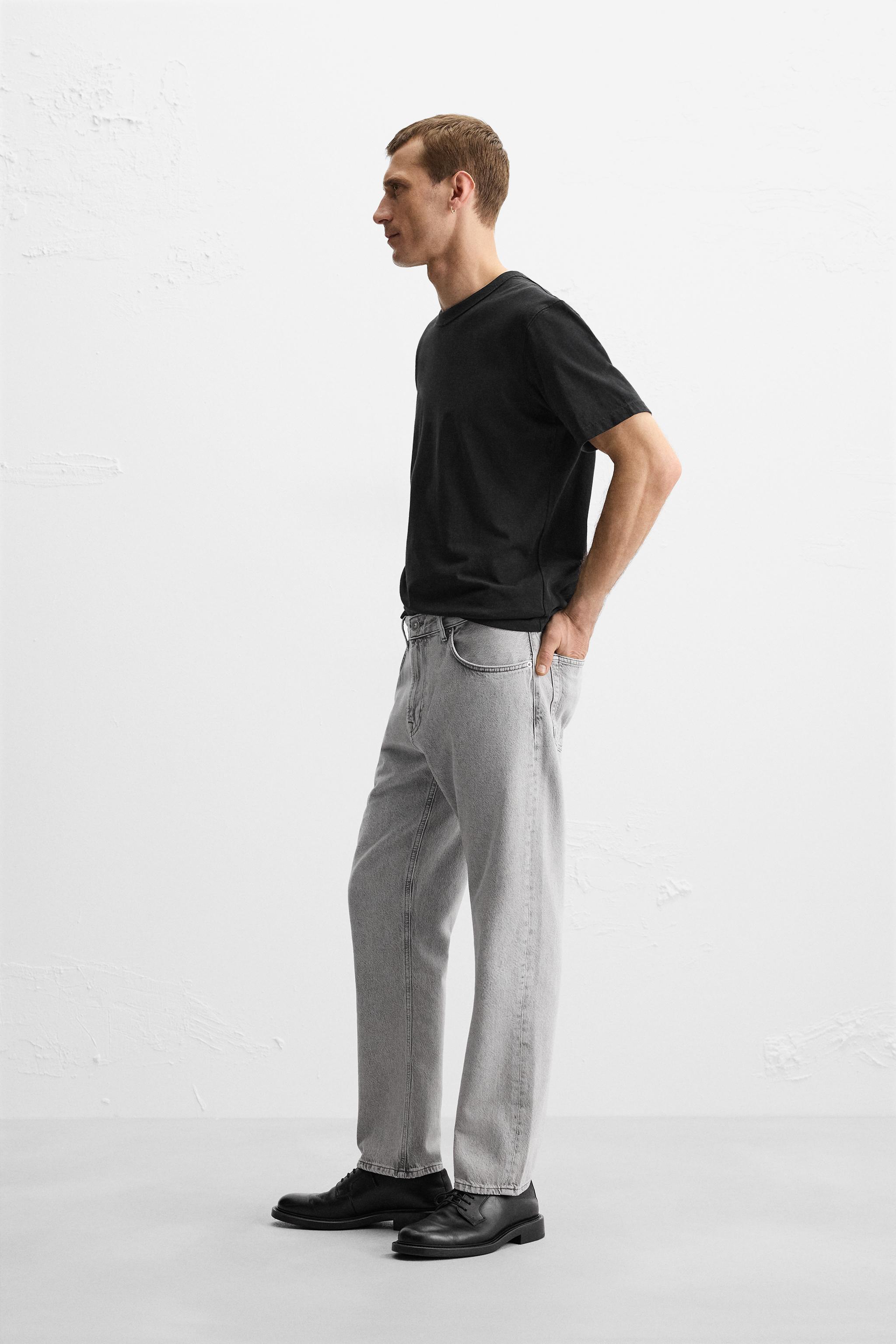 STRAIGHT ANKLE FIT JEANS Product Image